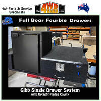 Gibb Single Drawer System with Upright Fridge Cavity - Wagon