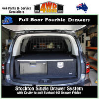 Stockton Single Drawer System - Dual Cabs