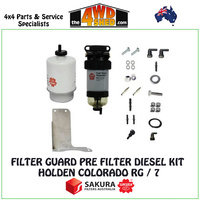 Filter Guard Pre Filter Diesel Kit Holden Colorado RG/7