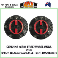 AISIN Free Wheel Hubs Colorado Rodeo DMAX - Pair