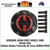 AISIN Free Wheel Hubs Colorado Rodeo DMAX Single Hub
