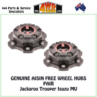 AISIN Free Wheel Hubs Jackaroo Isuzu MU Trooper - Pair