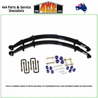 Rear Leaf Spring Kit 40mm Lift 0-200kg Holden Colorado RC Isuzu DMax Great Wall V240