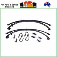 Formula Parabolic Leaf Spring Kit 50mm Lift 400-600kg Toyota Landcruiser 79 Series 1999-2006