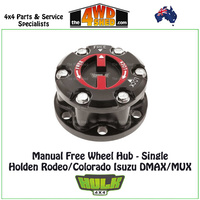 Hulk Free Wheel Hub Single Only - Holden Colorado Rodeo DMAX