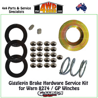 Brake Hardware Service Kit for M8274 / GP80 / GP100 Winches