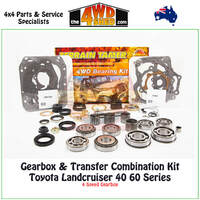 Gearbox & Transfer Combination Kit Toyota Landcruiser 40 60 Series - 4 Speed