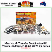 Gearbox & Transfer Combination Kit Toyota Landcruiser 40 60 70 73 75 Series - 5 Speed