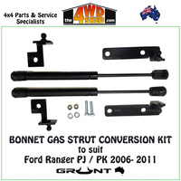Bonnet Gas Strut Conversion Kit Ford Ranger PJ PK 2006-2011