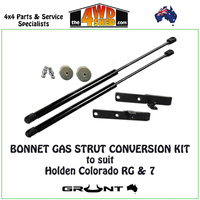 Bonnet Gas Strut Conversion Kit Holden Colorado RG & 7 2012-2016