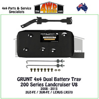 Dual Battery Tray 200 Series Toyota Landcruiser V8 Petrol 