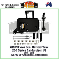 Dual Battery Tray 200 Series Toyota Landcruiser V8 Diesel