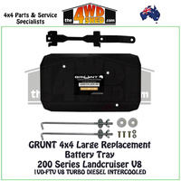 Larger Replacement Battery Tray 200 Series Toyota Landcruiser V8 Diesel 