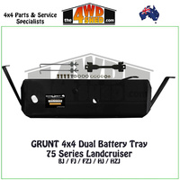 Dual Battery Tray 75 Series Toyota Landcruiser
