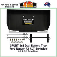 Dual Battery Tray Ford Ranger PX XLT Styleside