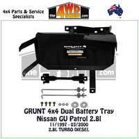 Dual Battery Tray Nissan GU Y61 Patrol 2.8l