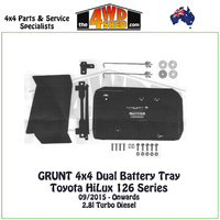 Dual Battery Tray Toyota Hilux 126 Series