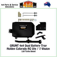 Dual Battery Tray Holden Colorado RG Ute 7 Wagon 