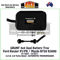 Dual Battery Tray Ford Ranger PJ PK Mazda BT50 B3000 Auto