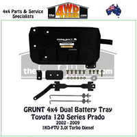 Dual Battery Tray 120 Series Toyota Prado 2002-2009 3.0l Diesel