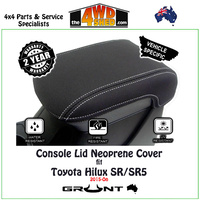 Console Lid Neoprene Cover Toyota Hilux SR/SR5