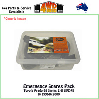 Emergency Spares Pack Toyota Prado 95 Series 3.4l 5VZ-FE