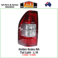 Holden Rodeo RA Tail Light 3/03-9/06 - Left