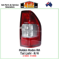 Holden Rodeo RA Tail Light 3/03-9/06 - Right