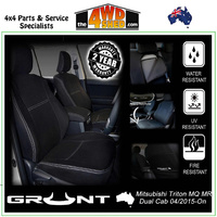 Neoprene Car Seat Cover Mitsubishi Triton MQ MR - Rear