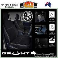 Neoprene Car Seat Cover Nissan Navara NP300 RX ST & ST-X - Rear