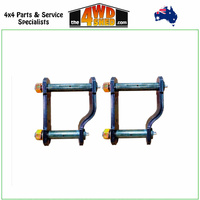 Greasable Shackle Pair Reversed Toyota Hilux N80 2015-On