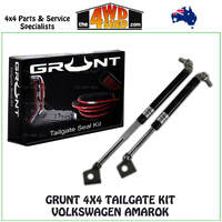 Grunt 4x4 Amarok Tailgate Kit - Easy Up & Slow Down Struts + Seal Kit
