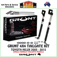 Grunt 4x4 Toyota Hilux 2005-2015 Tailgate Kit - Easy Up & Slow Down Struts + Seal Kit