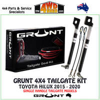 Easy Up Slow Down Strut & Seal Tailgate KitToyota Hilux 2015-2020 Single Handle