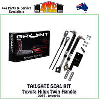 Easy Up Slow Down Strut & Seal Tailgate Kit Toyota Hilux 2015-2019 Twin Handle