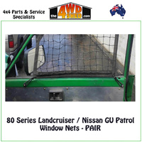 Window Nets (Pair) - Nissan GU Patrol