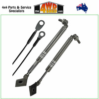 Stainless Steel Easy Up & Slow Down Tailgate Strut Kit Isuzu DMAX 2020-On