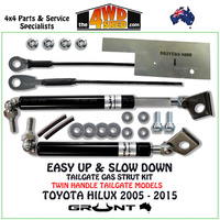 Easy Up & Slow Down Tailgate Strut Kit Toyota Hilux 2005-2015