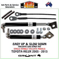 Easy Up & Slow Down Tailgate Strut Kit Toyota Hilux KUN 2005-2015