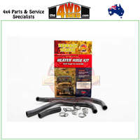 Heater Hose Kit Toyota Landcruiser 70 73 75 Series HZJ 01/90-08/99
