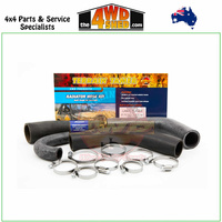Radiator Hose Kit Toyota Landcruiser 60 Series 2F 4.2l 8/1980-11/1984 w/o Aircon