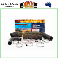 Radiator Hose Kit Toyota Landcruiser 60 Series 2F 4.2l 8/1980-11/1984 with Aircon