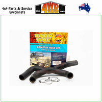 Radiator Hose Kit Toyota Landcruiser 78 79 Series FZJ 1FZ 4.5L 8/1999--On