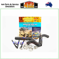 Radiator Hose Kit Toyota Hilux 4Y 2.2l EFI 8/1989-8/1990