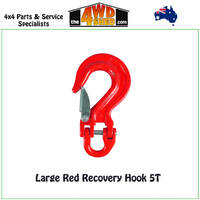 Large Red Recovery Hook 5T