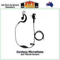 Earpiece Microphone - Suit TX6160 Variants