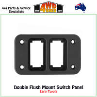 Double Flush Mount Switch Panel - Early Toyota