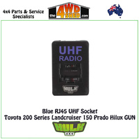 Blue RJ45 UHF Socket Toyota 200 Series Landcruiser 150 Prado Hilux GUN