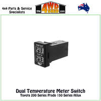 Dual Temperature Meter Switch Toyota 200 Series Prado 150 Series Hilux