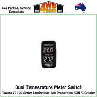Dual Temperature Meter Switch Toyota 79 100 Series Landcruiser 120 Prado Hilux KUN FJ Cruiser